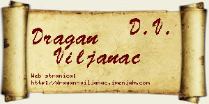 Dragan Viljanac vizit kartica